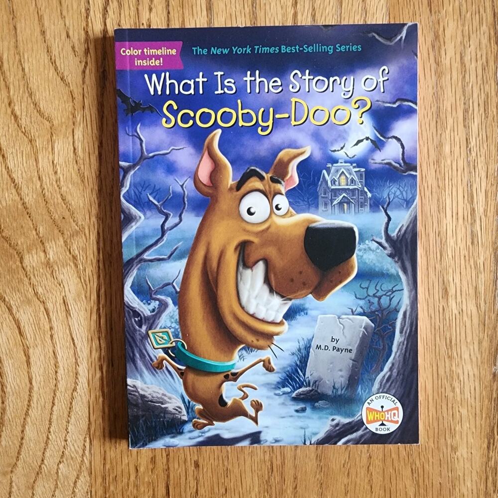 What Is the Story of Scooby-Doo? Paperback Children's Nonfiction Chapter Book